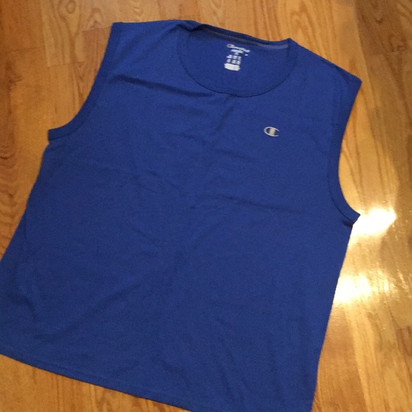 sleeveless champion shirt